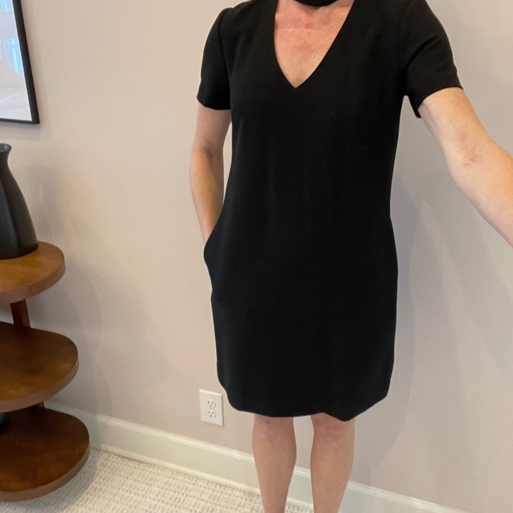 NWT Trina Turk LBD with Neck Detail, Size 6 - Picture 3 of 12